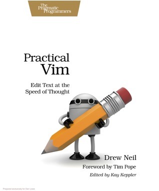 Practical vim Book Cover